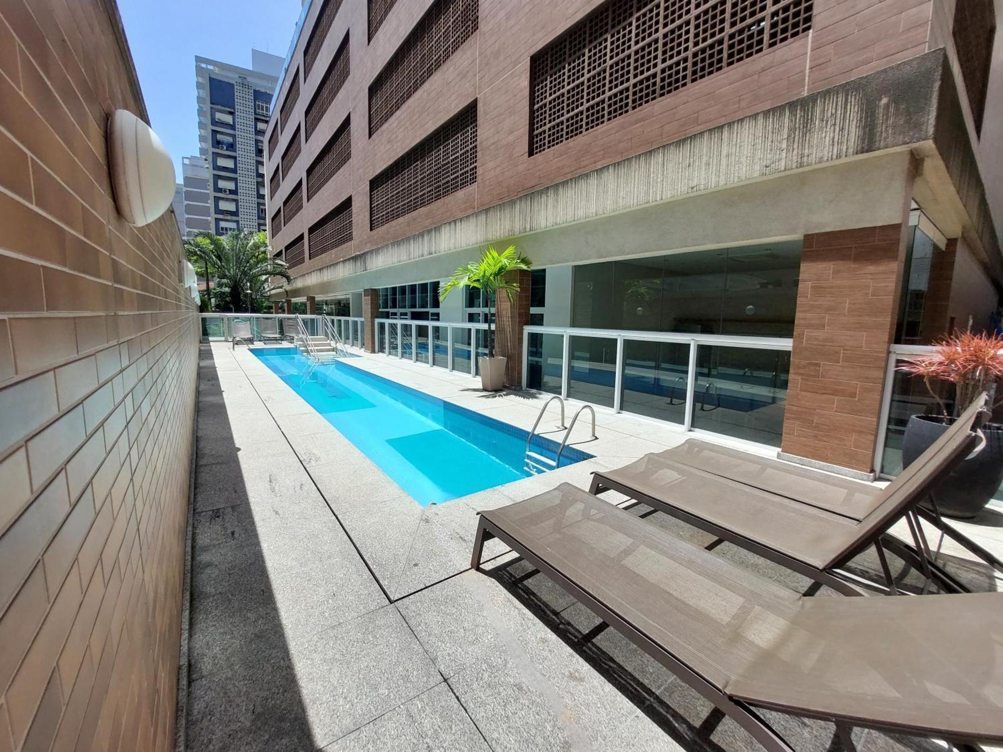 Book Santos Estanconfor 905 Charmoso Ap Executivo quadra praia Santos (Sao Paulo) Exterior foto
